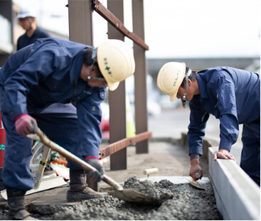 写真：土木工事の様子